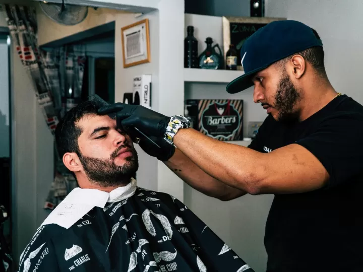 cojin para barberia