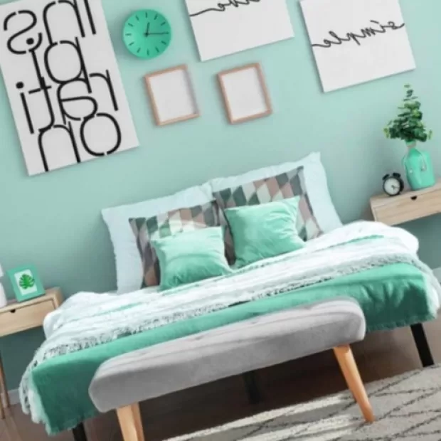 Color verde menta oscuro