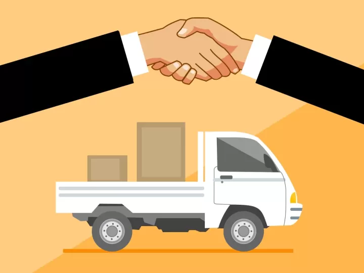 el envío ha llegado al centro logístico internacional de origen