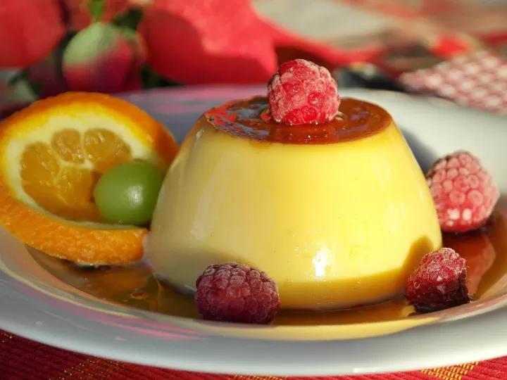 flan de huevo hacendado