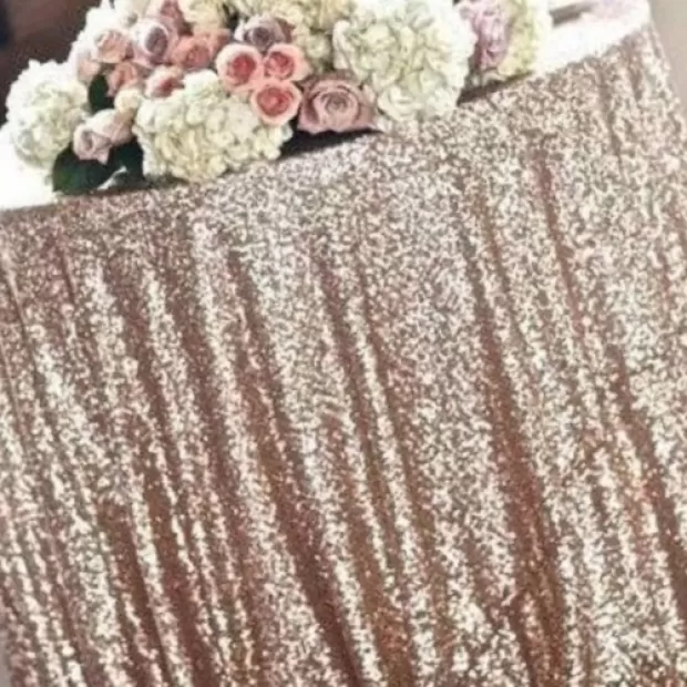 Lentejuelas boda de día