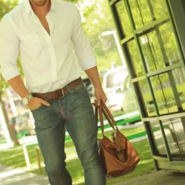 Outfit camisa blanca hombre formal