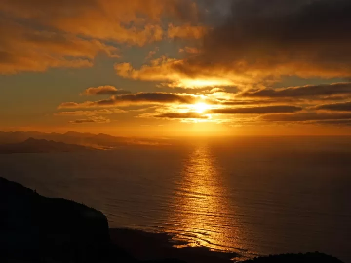 puesta del sol lanzarote