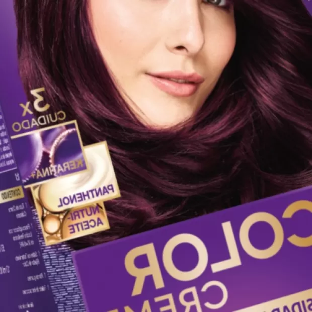 Tinte chocolate rojizo