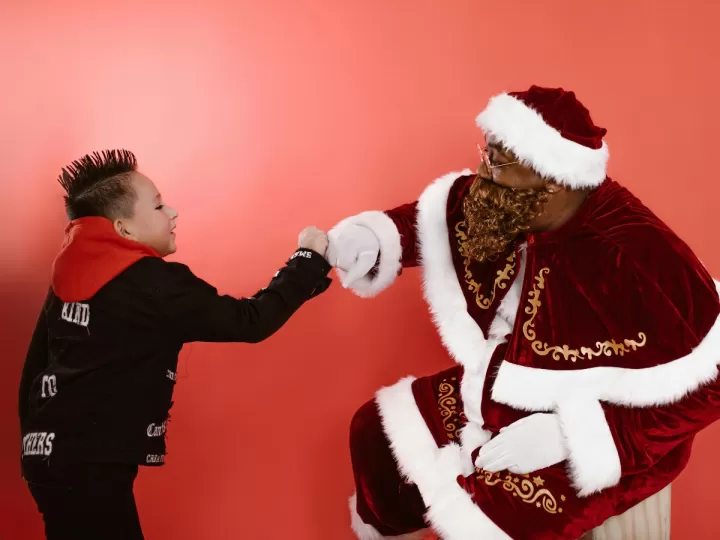trajes de papa noel para bebes