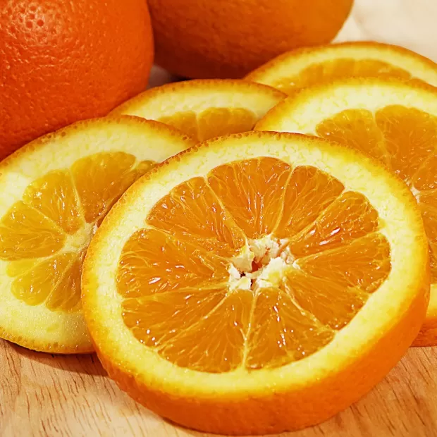 uñas naranja decoradas