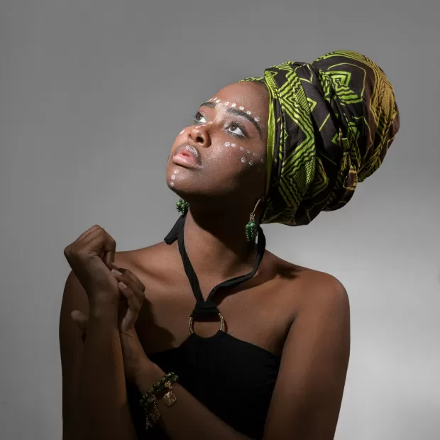 vestido muy gracioso y verde